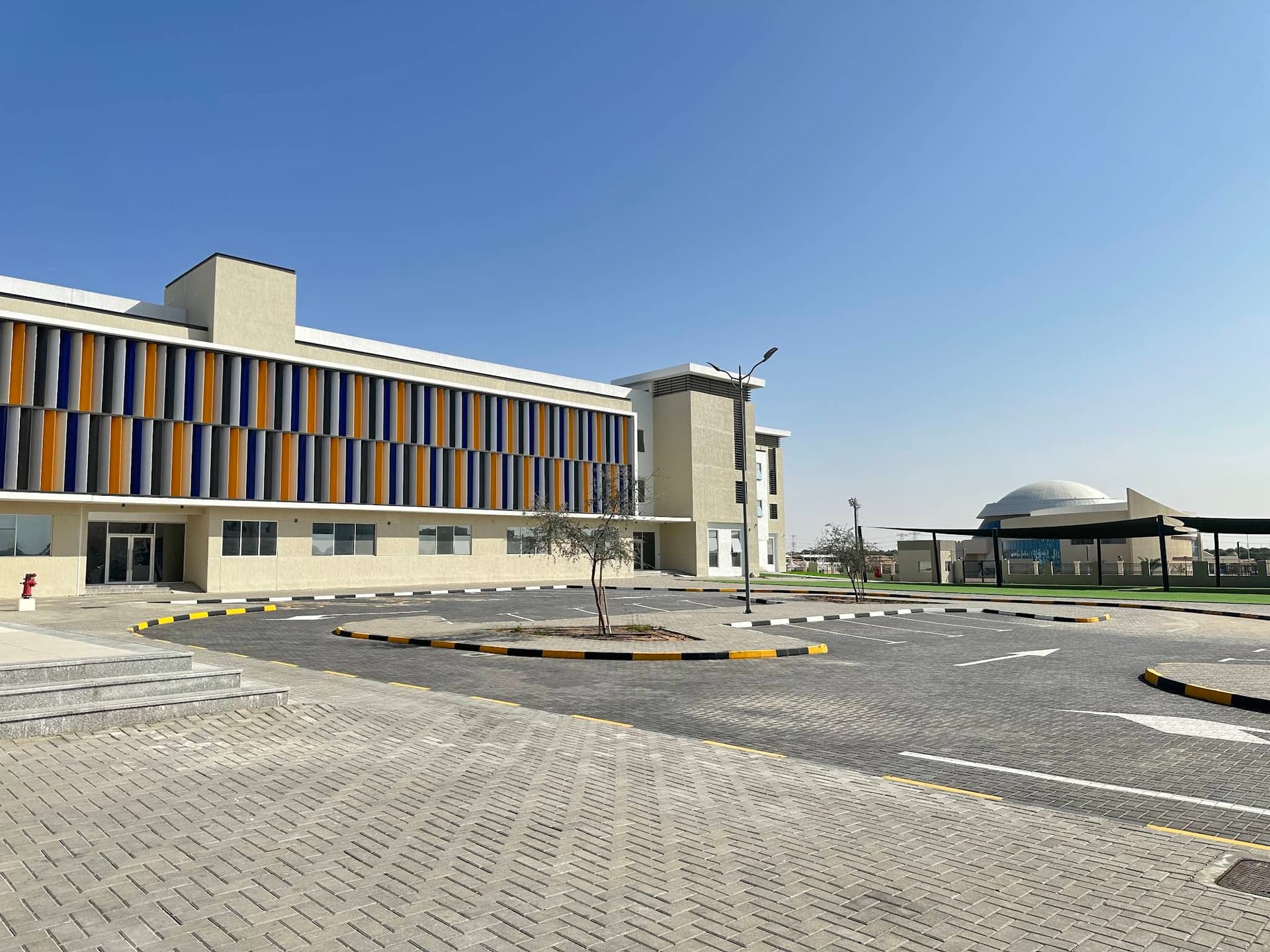 Woodlem Park School Hamidiya campus building in Al Muntazi, Ajman
